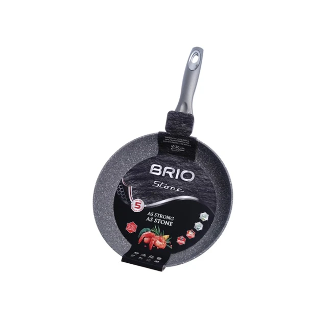  Tigaie Brio Nero Stantată 26 cm 